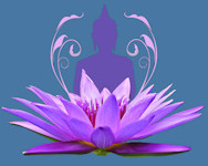 Lotus Flower and Budha